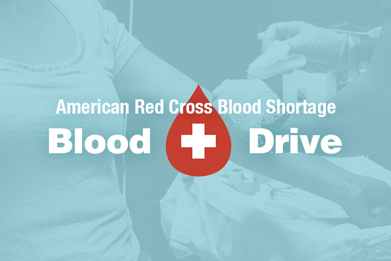 American Red Cross Blood Shortage - Blood Drive